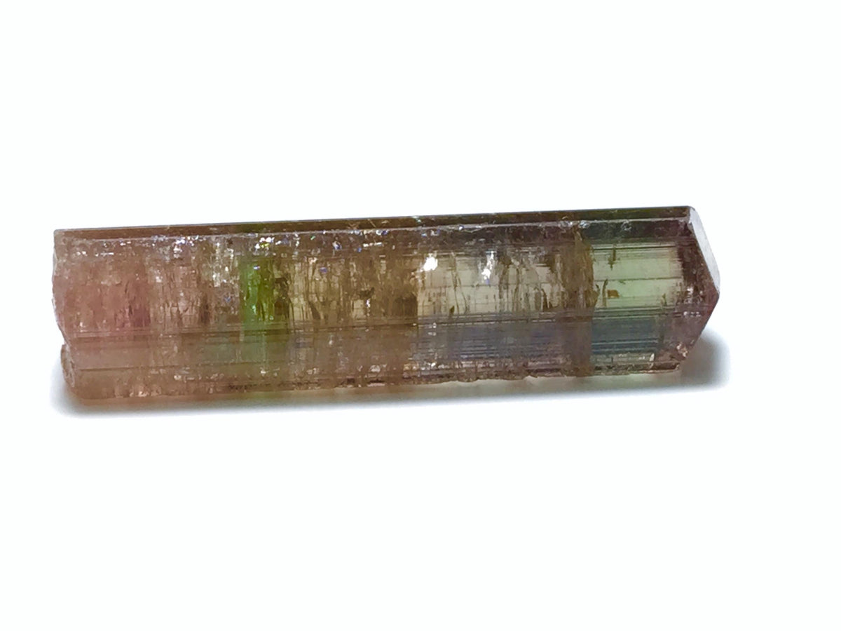 Bi Color Terminated Tourmaline Crystal