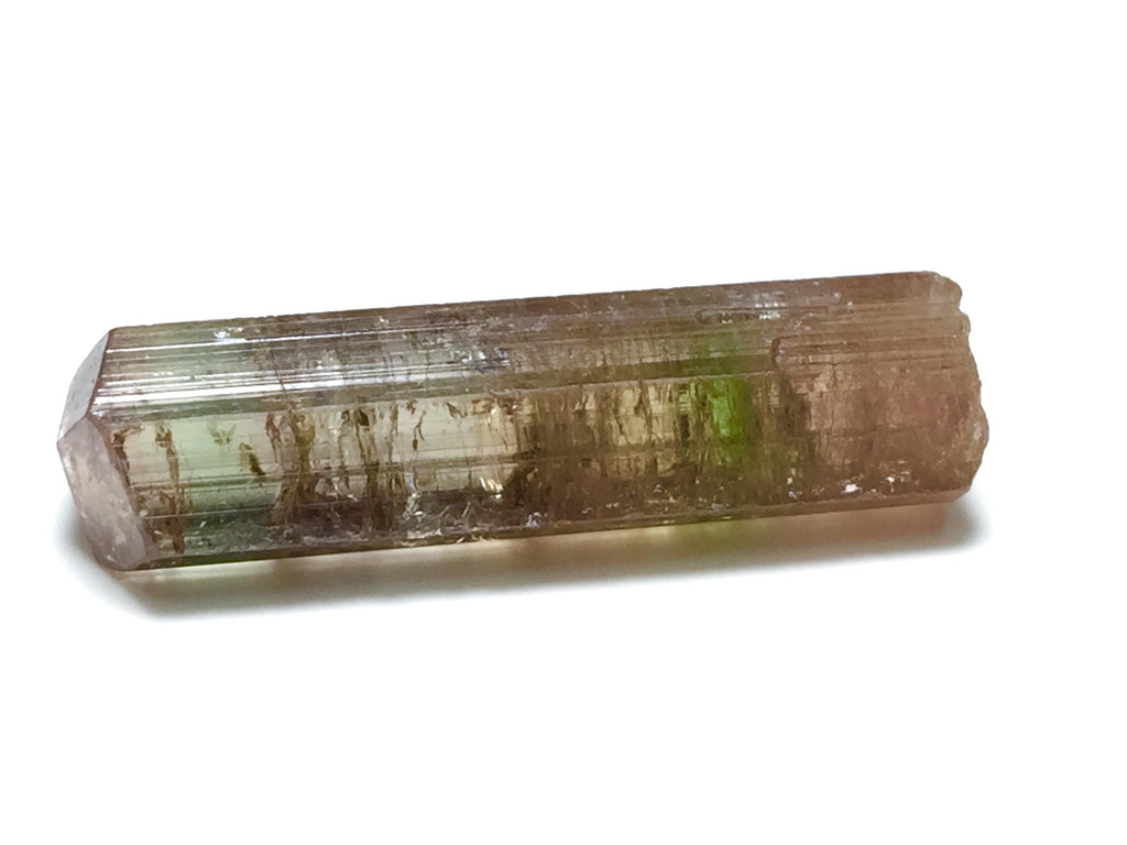 Bi Color Terminated Tourmaline Crystal