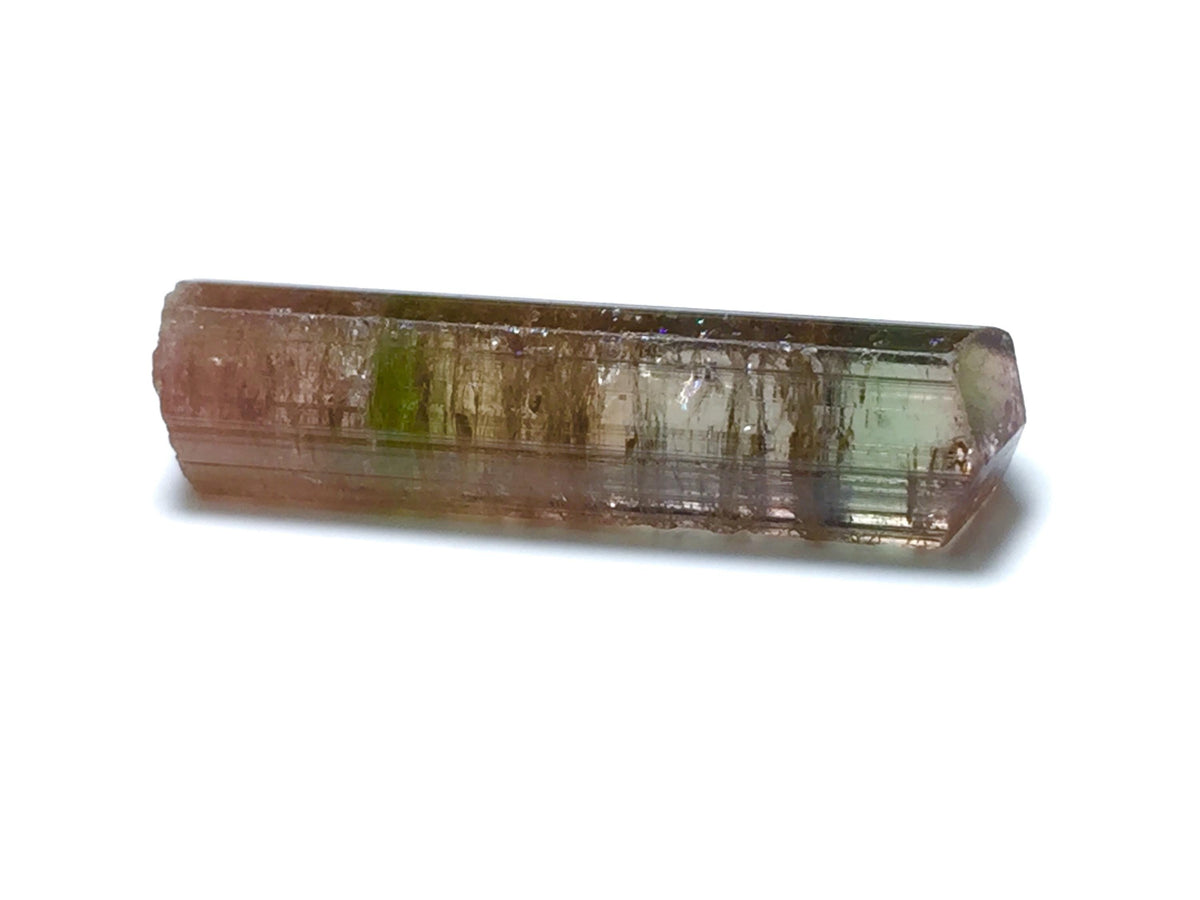 Bi Color Terminated Tourmaline Crystal