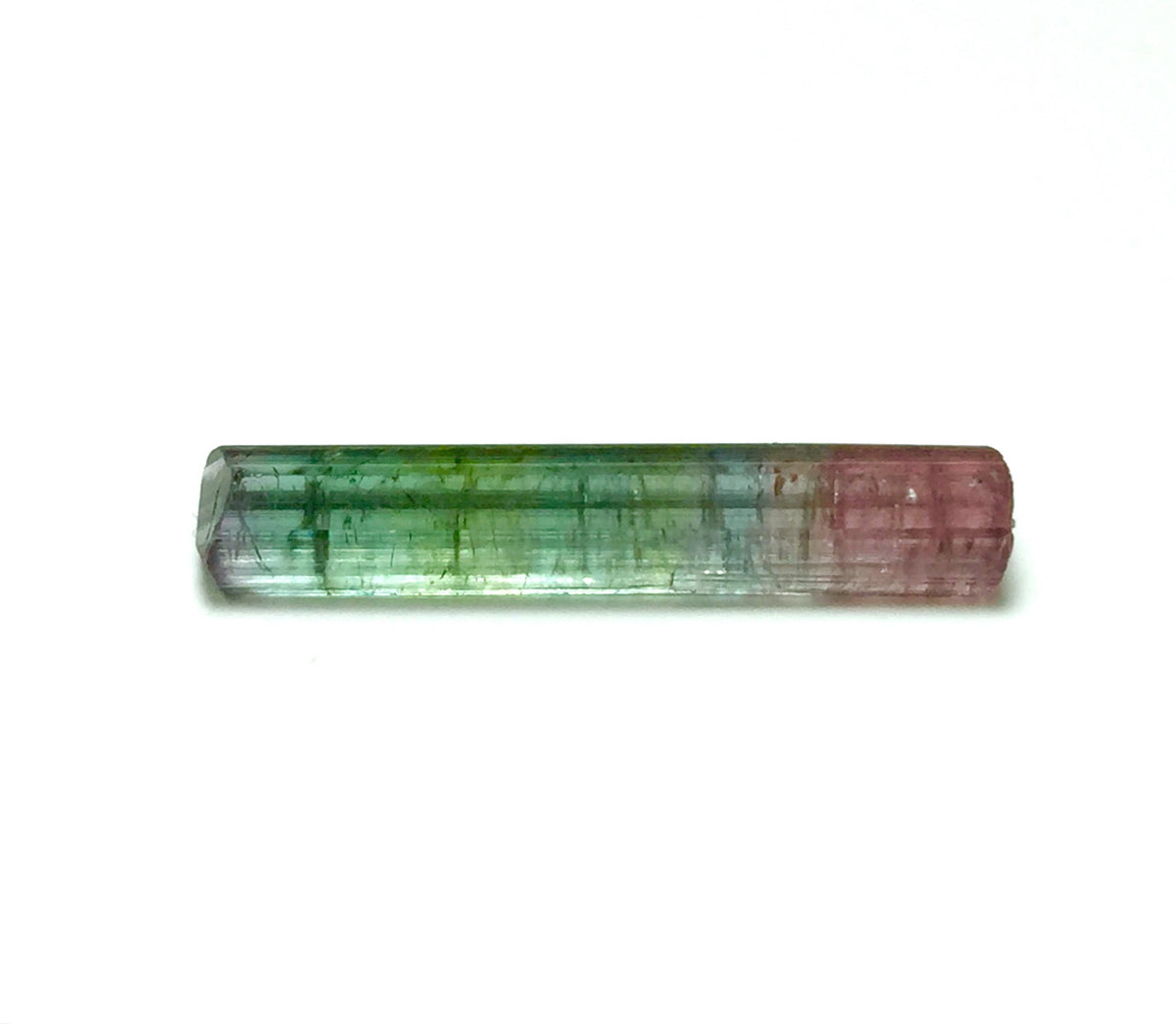 Tri Color Terminated Tourmaline Crystal