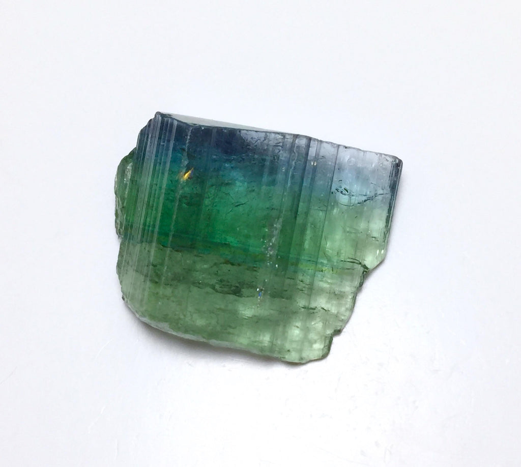 Bi Color Terminated Tourmaline Crystal