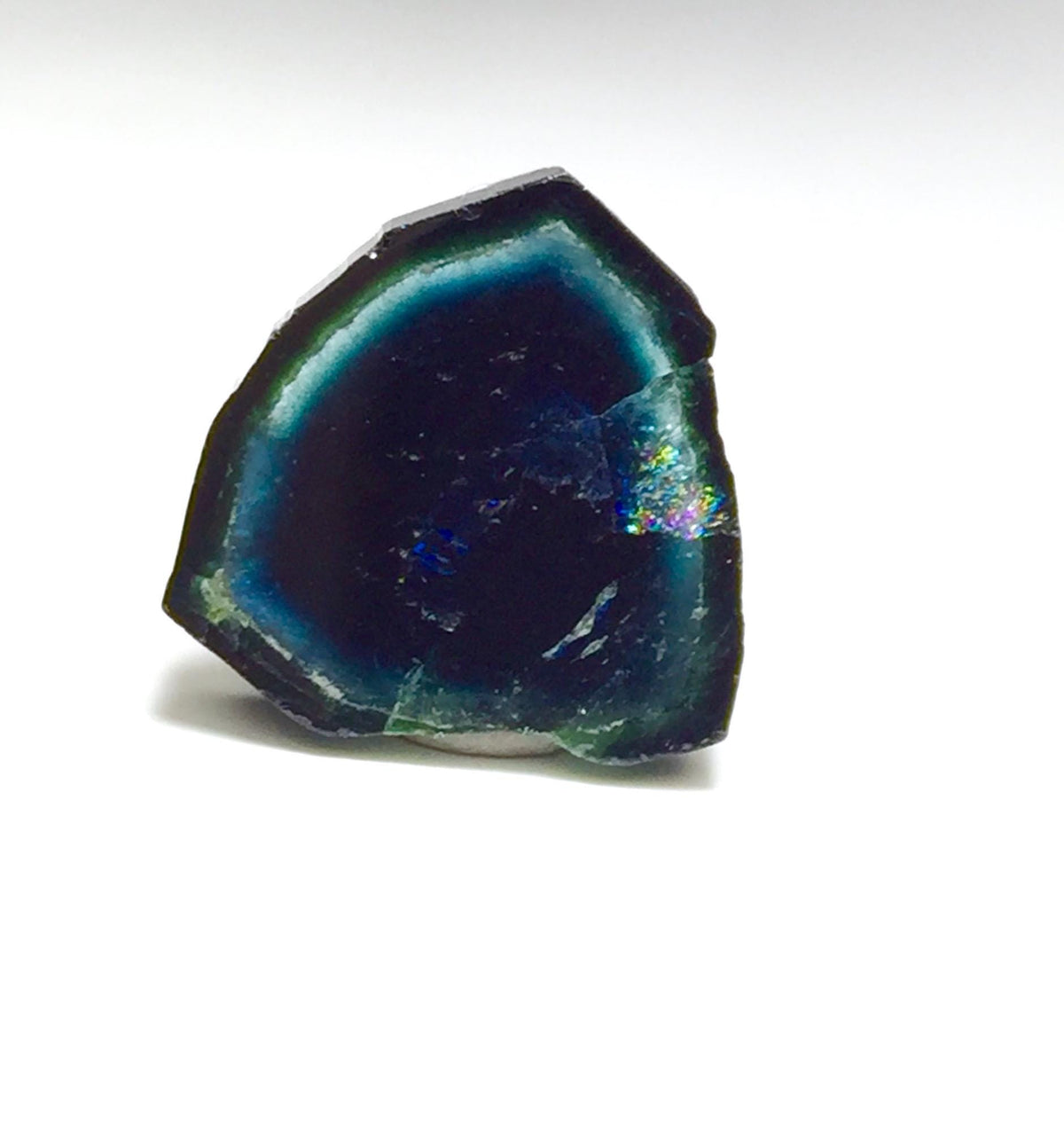 Indicolite Blue Tourmaline slice