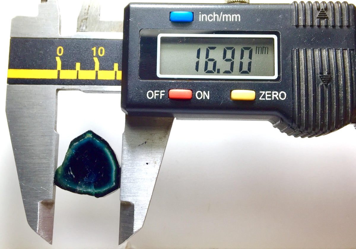 Indicolite Blue Tourmaline slice
