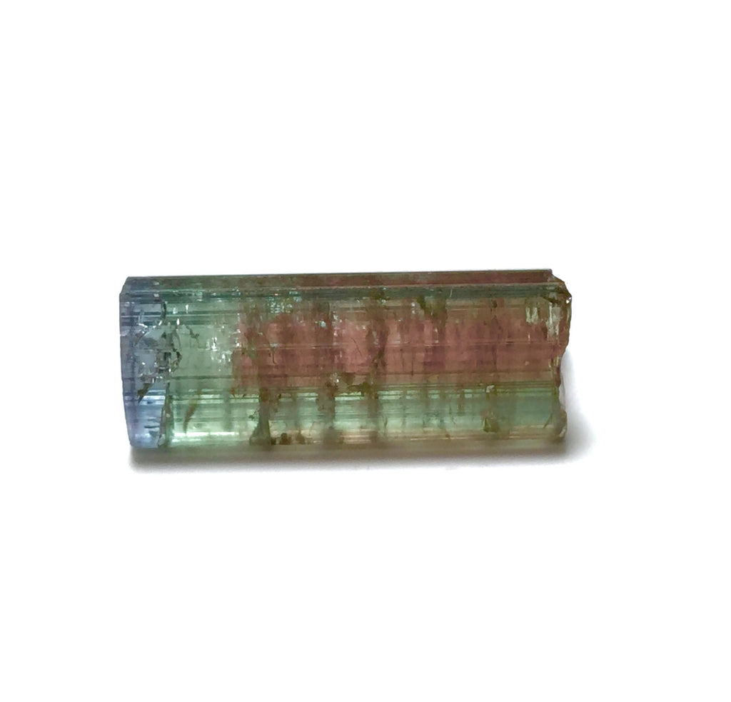 Bicolor Tourmaline Crystal: Raw Afghan Gemstone, 11.8 Carat