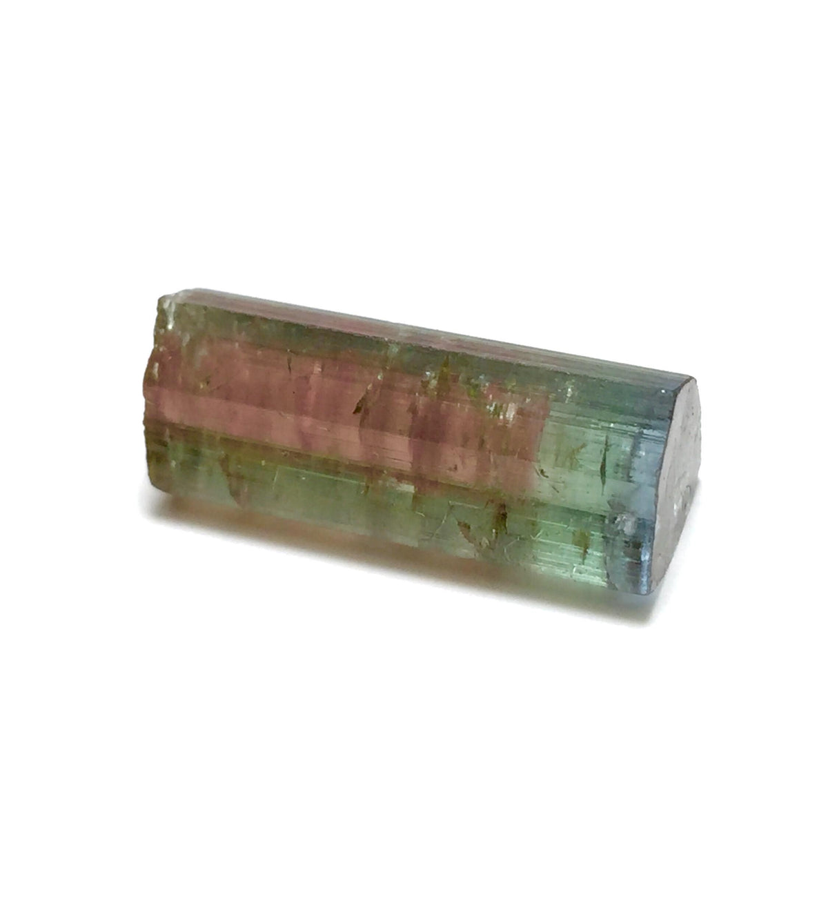 Bicolor Tourmaline Crystal: Raw Afghan Gemstone, 11.8 Carat