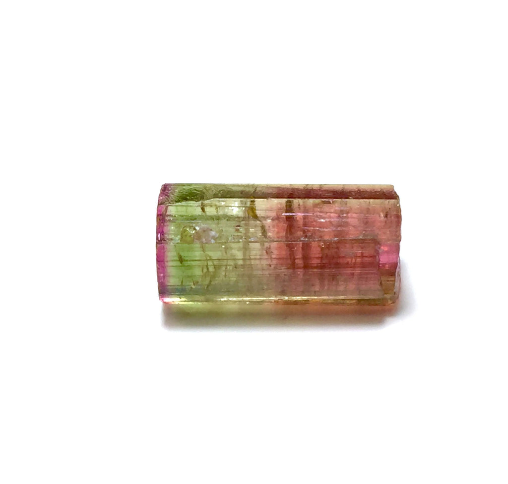 Purple Cap Tri Color Terminated Tourmaline Crystal