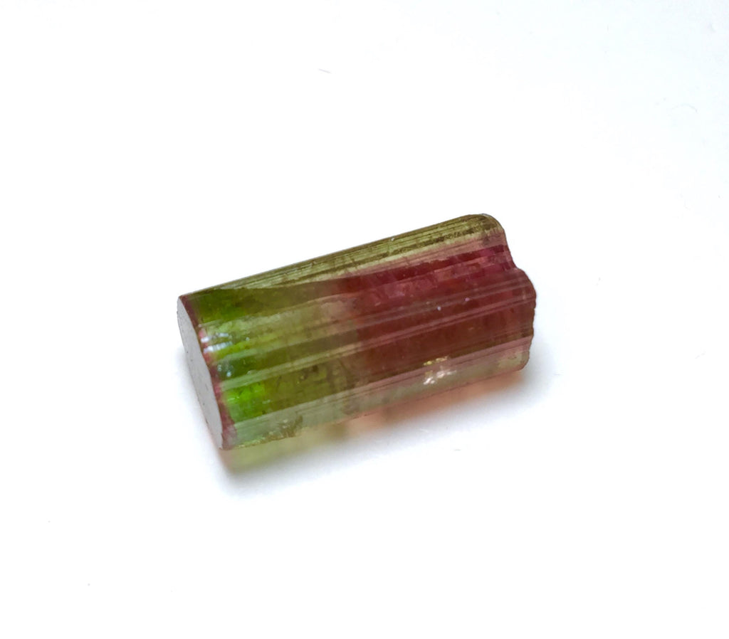 Purple Cap Tri Color Terminated Tourmaline Crystal