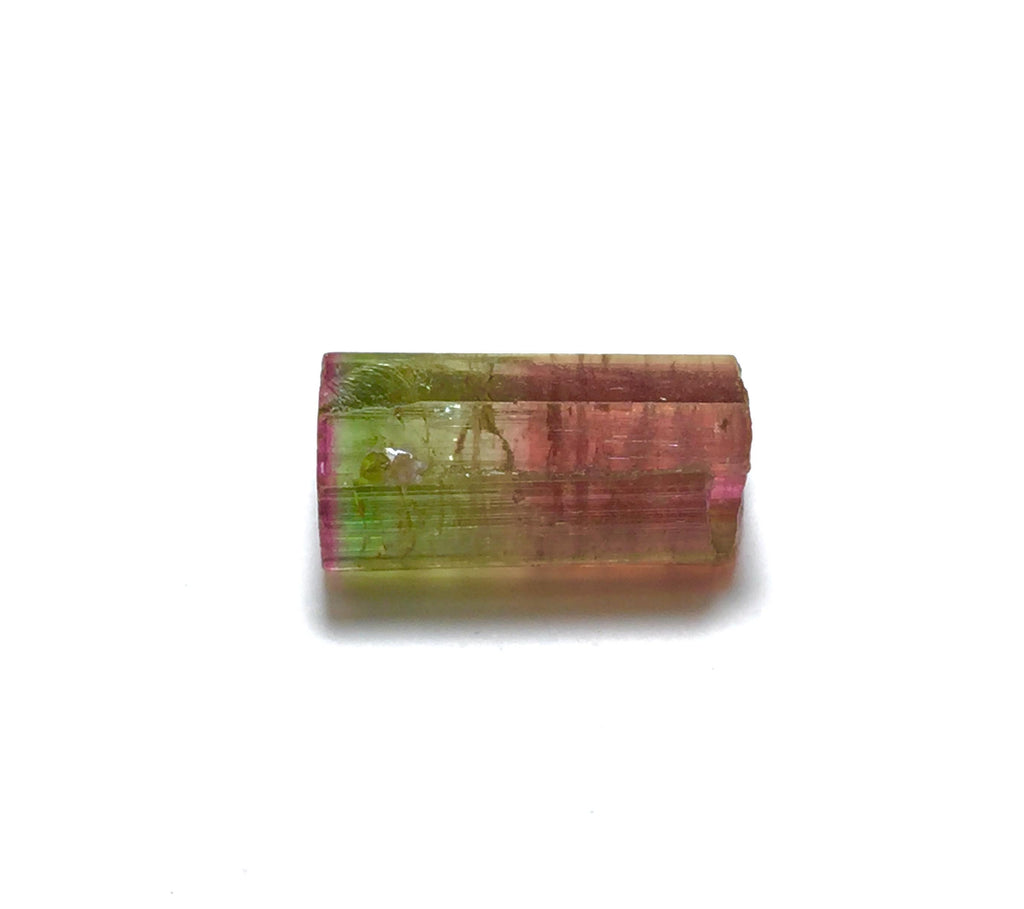 Purple Cap Tri Color Terminated Tourmaline Crystal