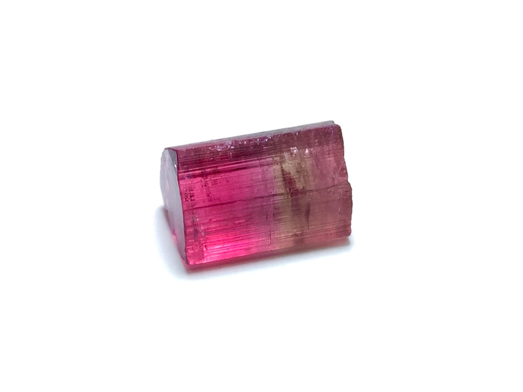 Hot Pink Cap Tourmailine Crystal