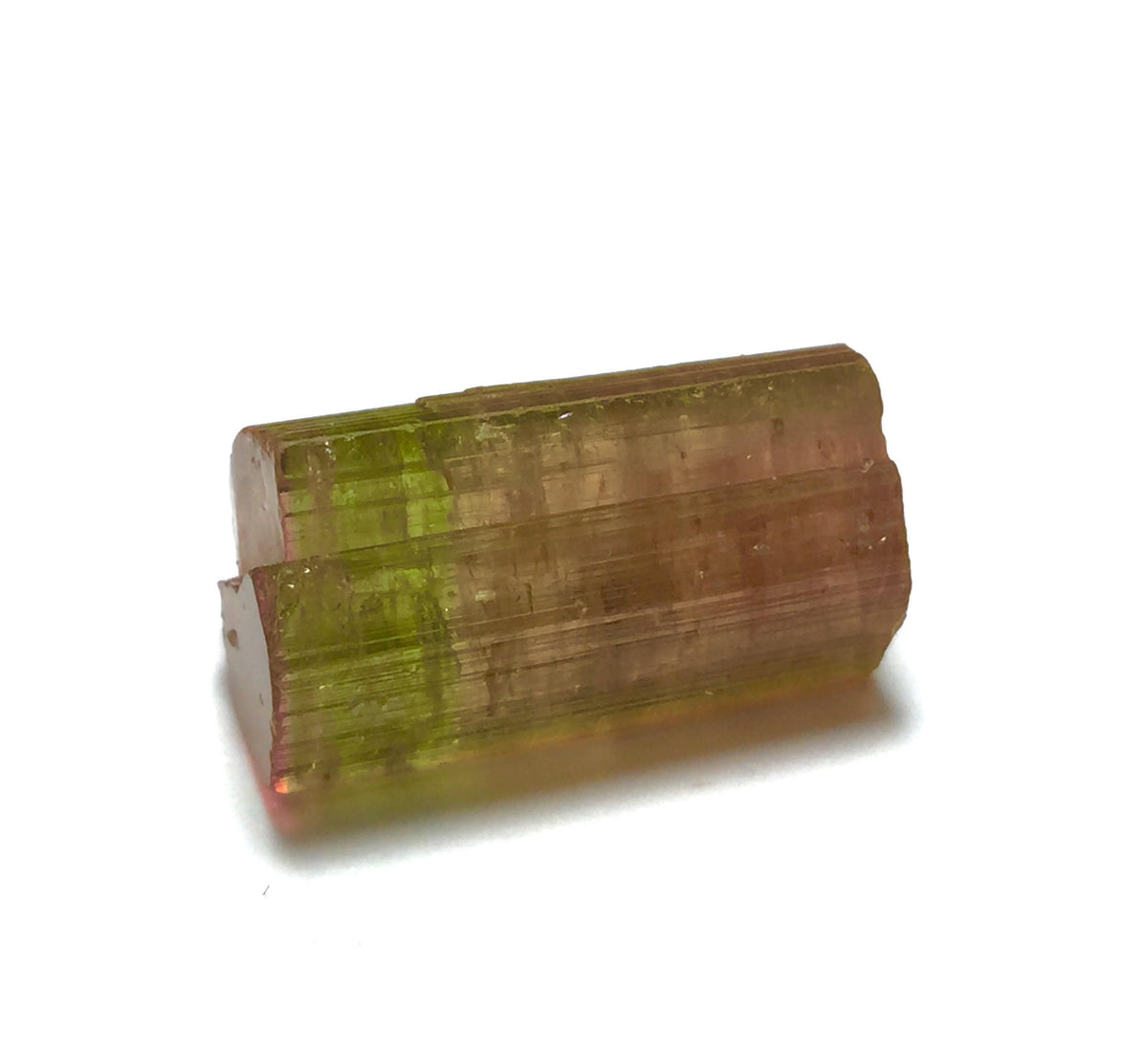 Purple Cap Tri Color Terminated Tourmaline Crystal