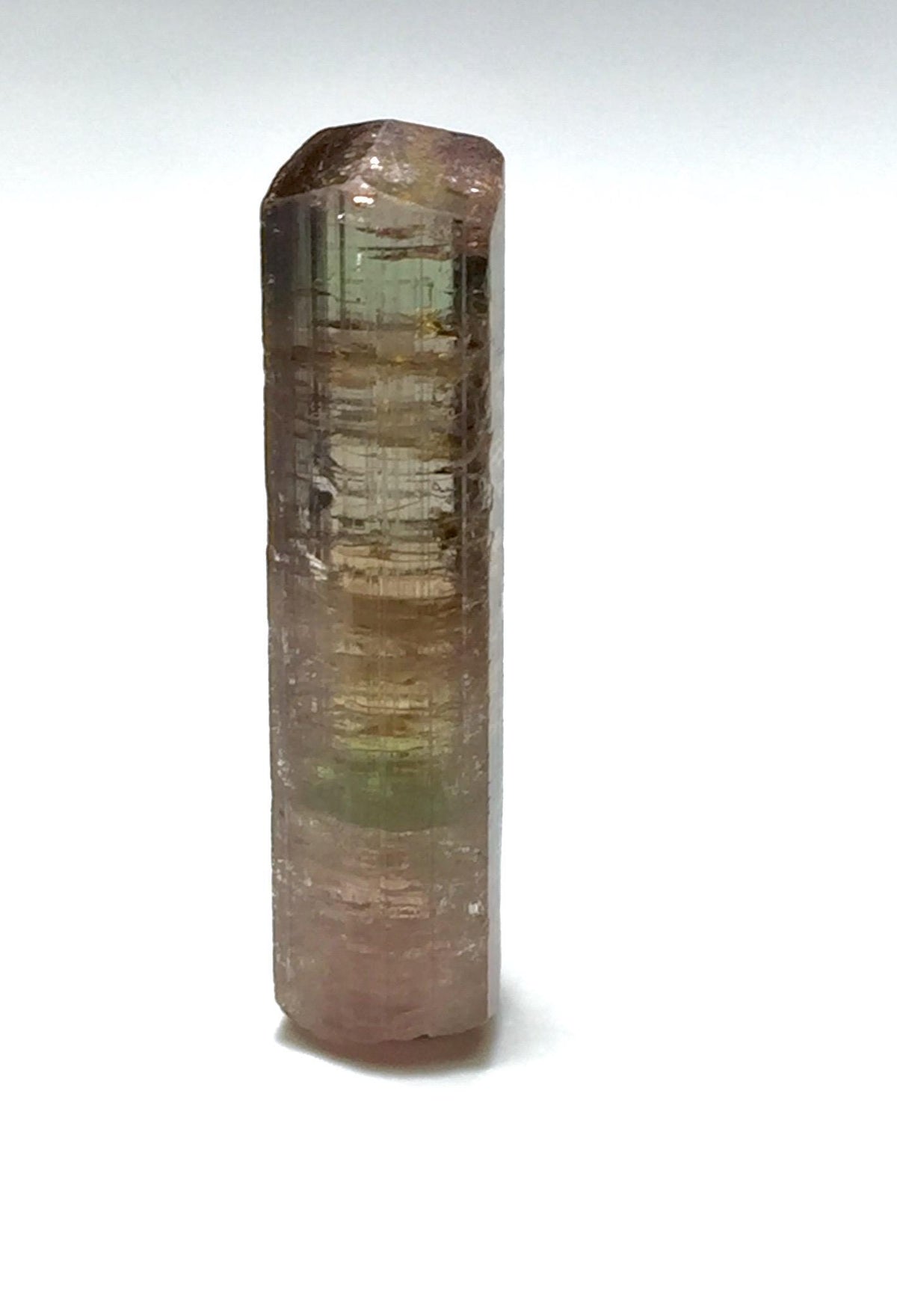 Bi Color Terminated Tourmaline Crystal