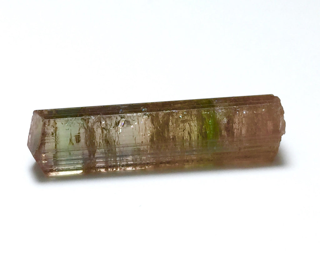 Bi Color Terminated Tourmaline Crystal