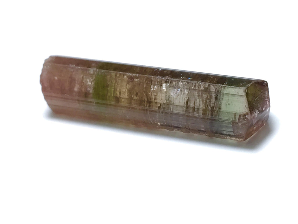 Bi Color Terminated Tourmaline Crystal