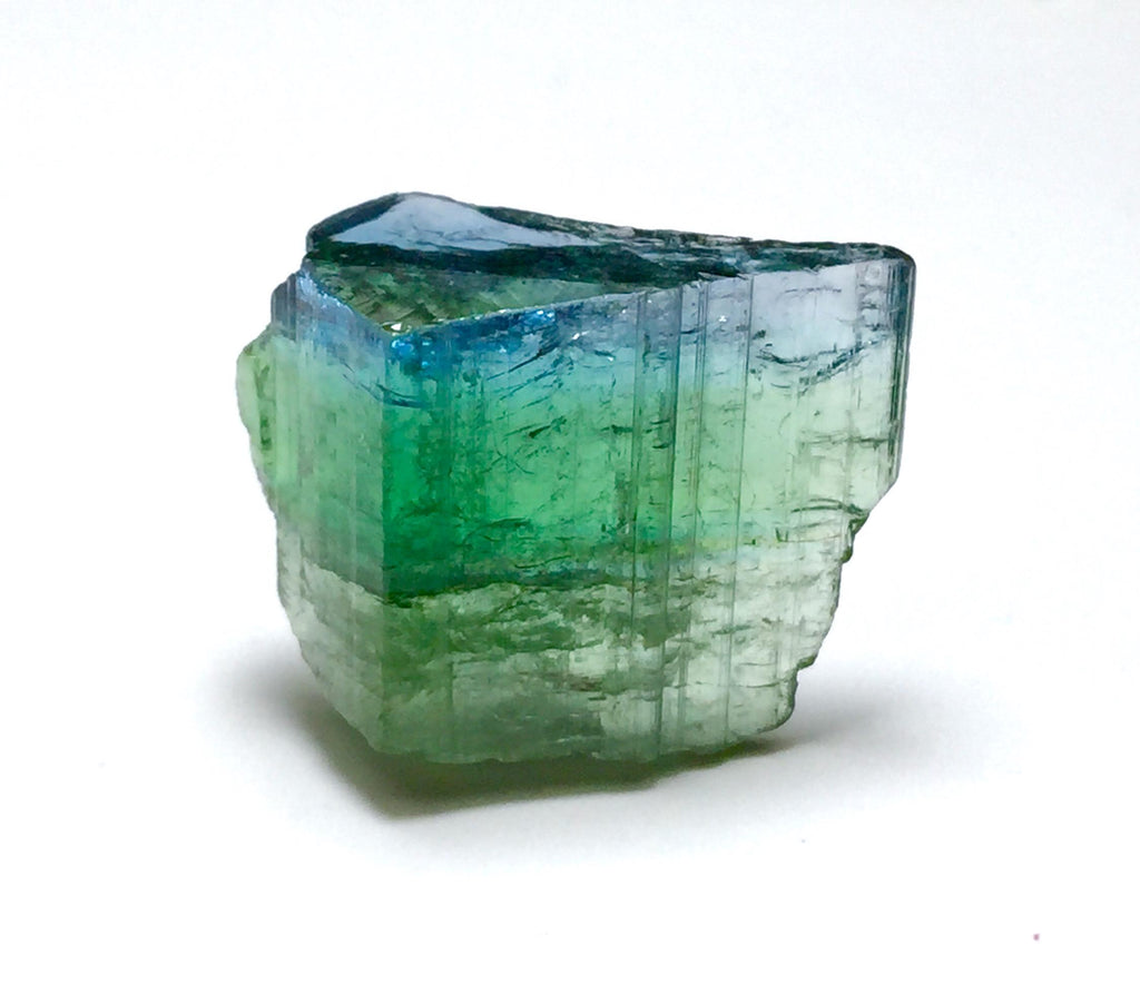 Bi Color Terminated Tourmaline Crystal