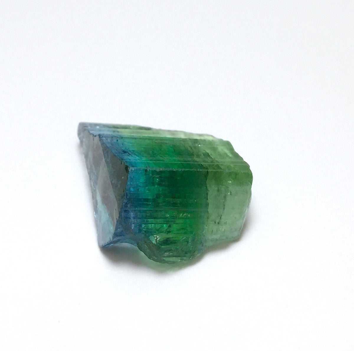 Bi Color Terminated Tourmaline Crystal