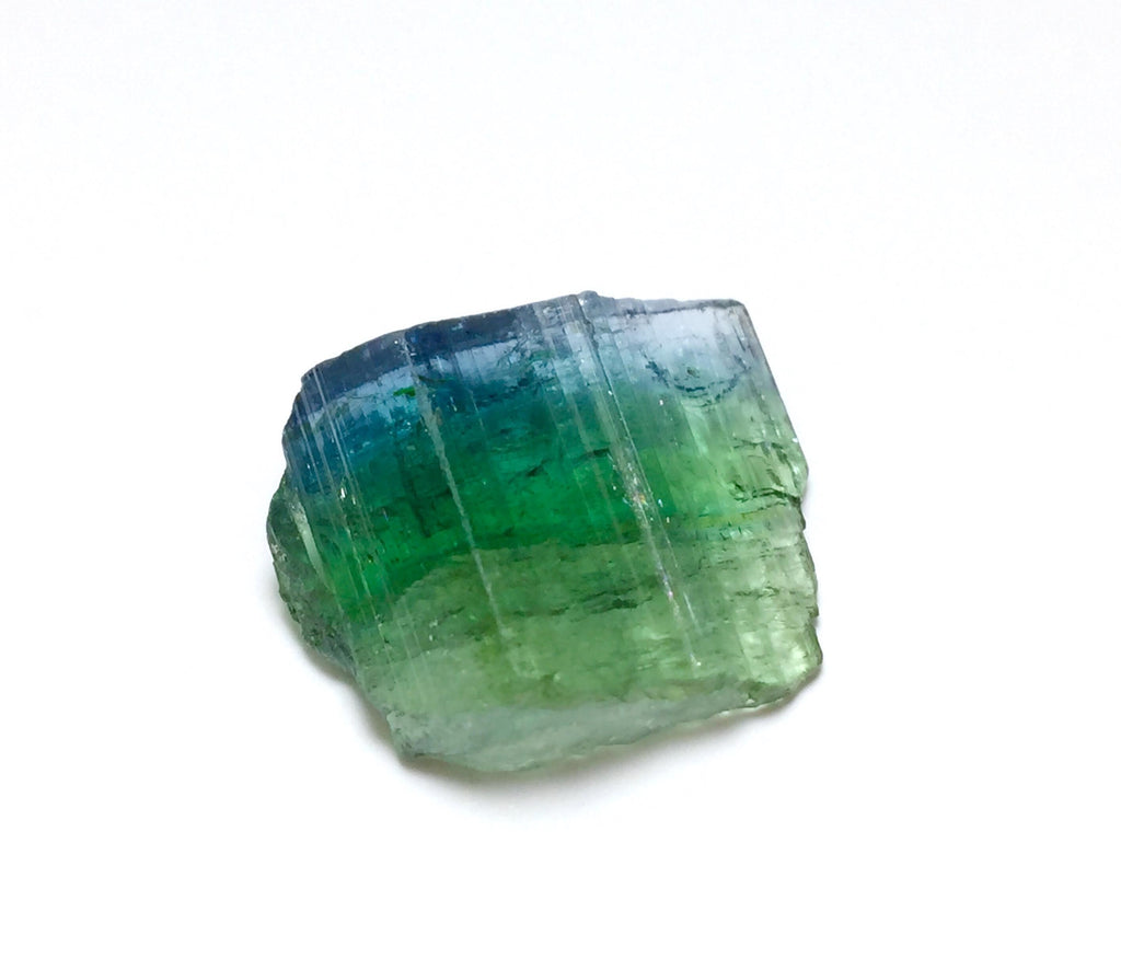 Bi Color Terminated Tourmaline Crystal