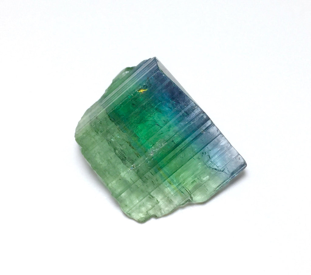 Bi Color Terminated Tourmaline Crystal