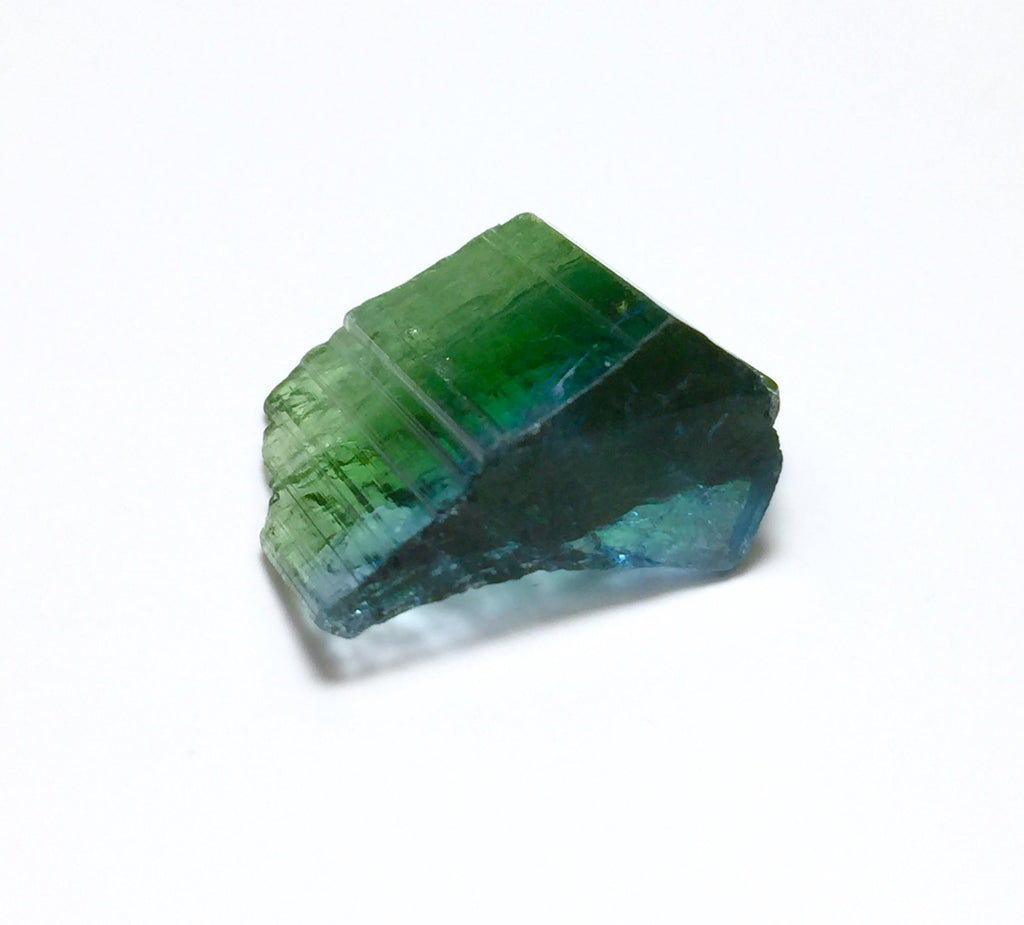 Bi Color Terminated Tourmaline Crystal