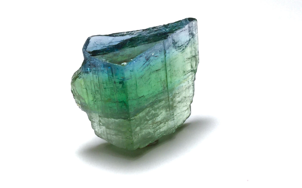 Bi Color Terminated Tourmaline Crystal