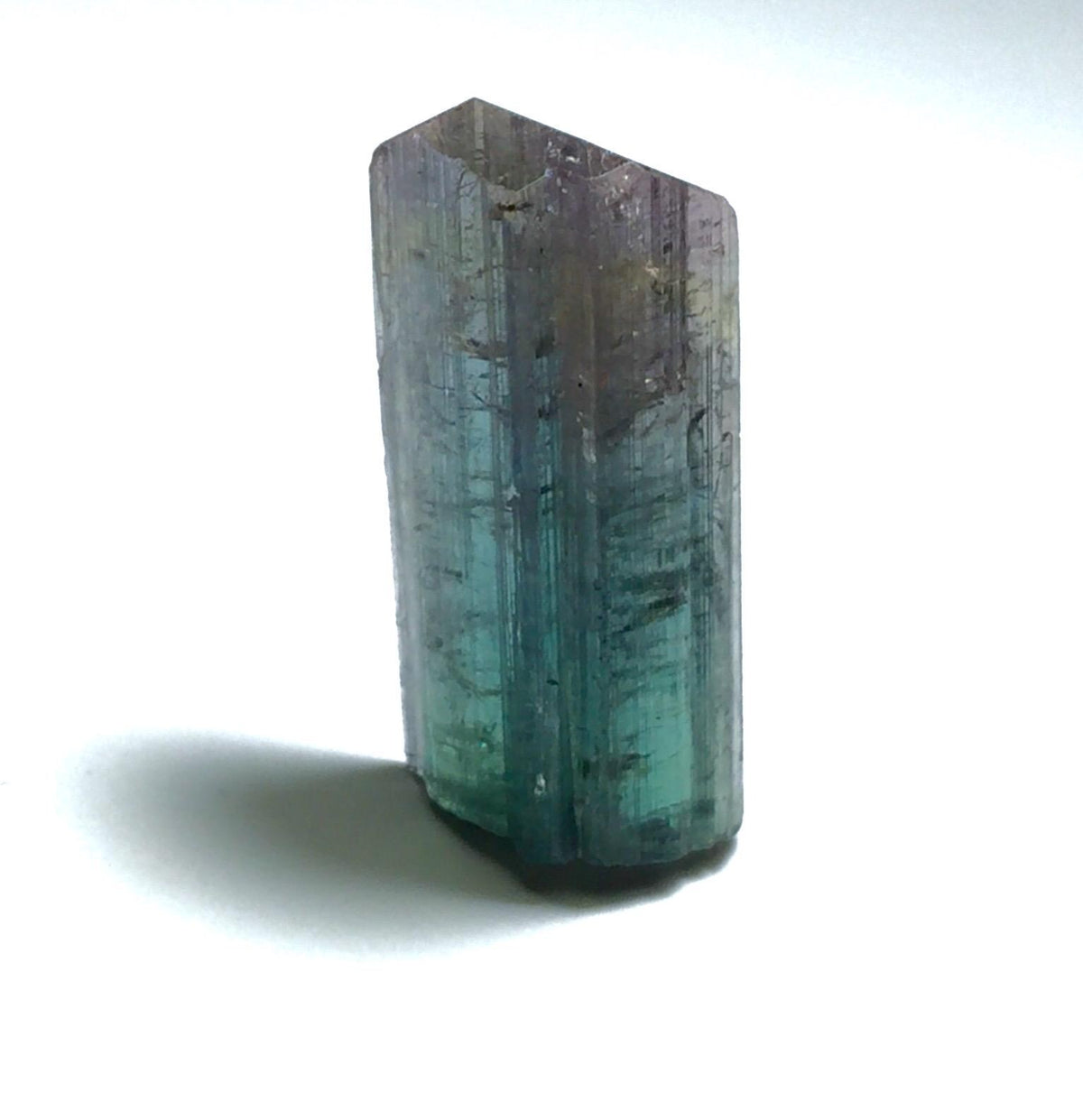 Bi Color Terminated Tourmaline Crystal