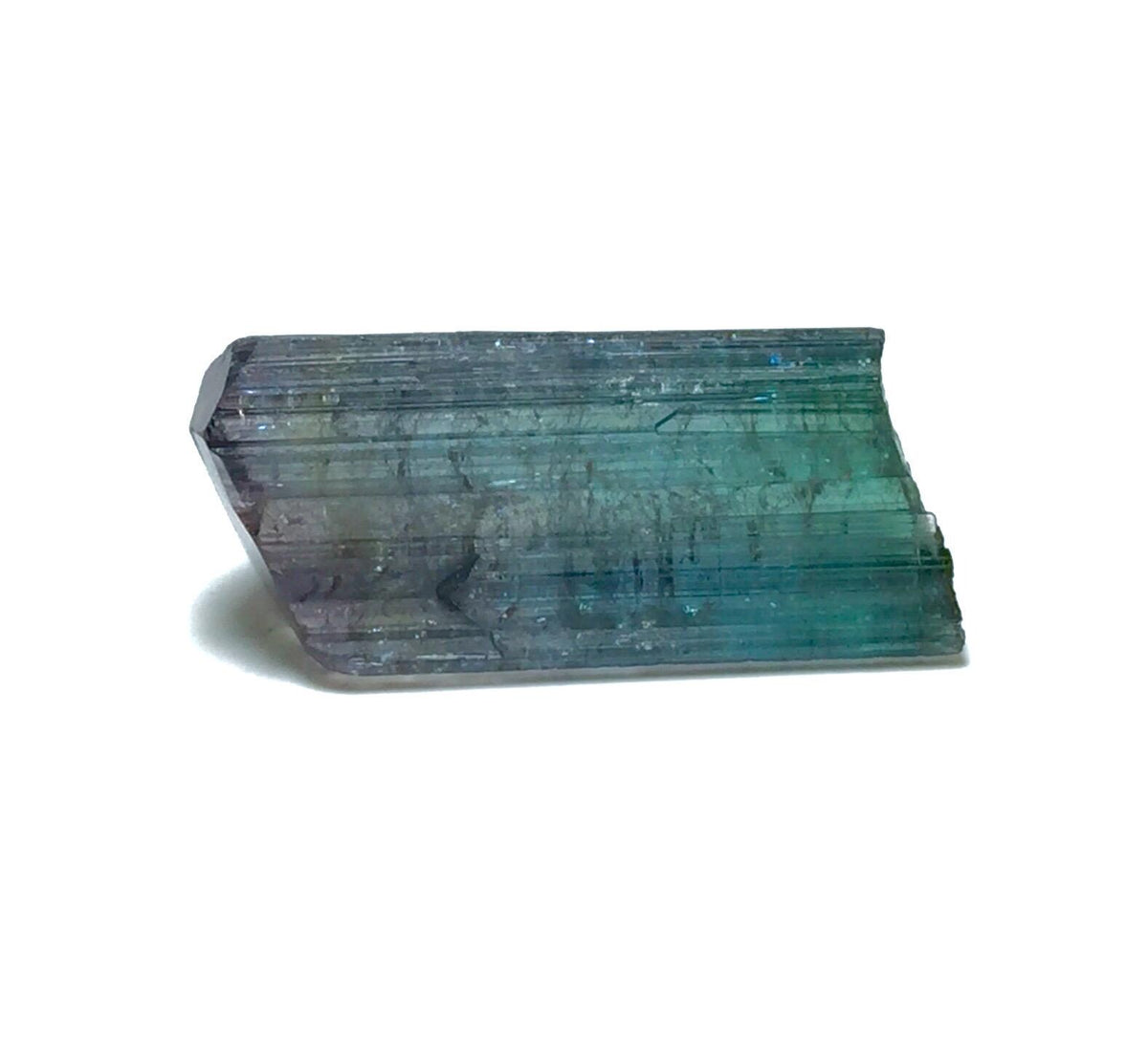 Bi Color Terminated Tourmaline Crystal