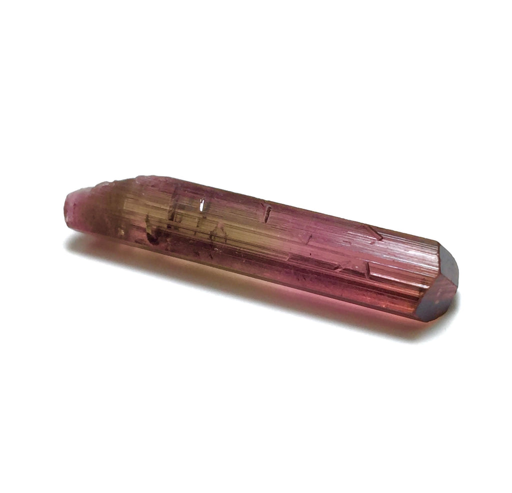 Bi Color Terminated Tourmaline Crystals