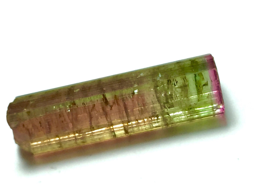 Purple Cap Tri Color Terminated Tourmaline Crystal