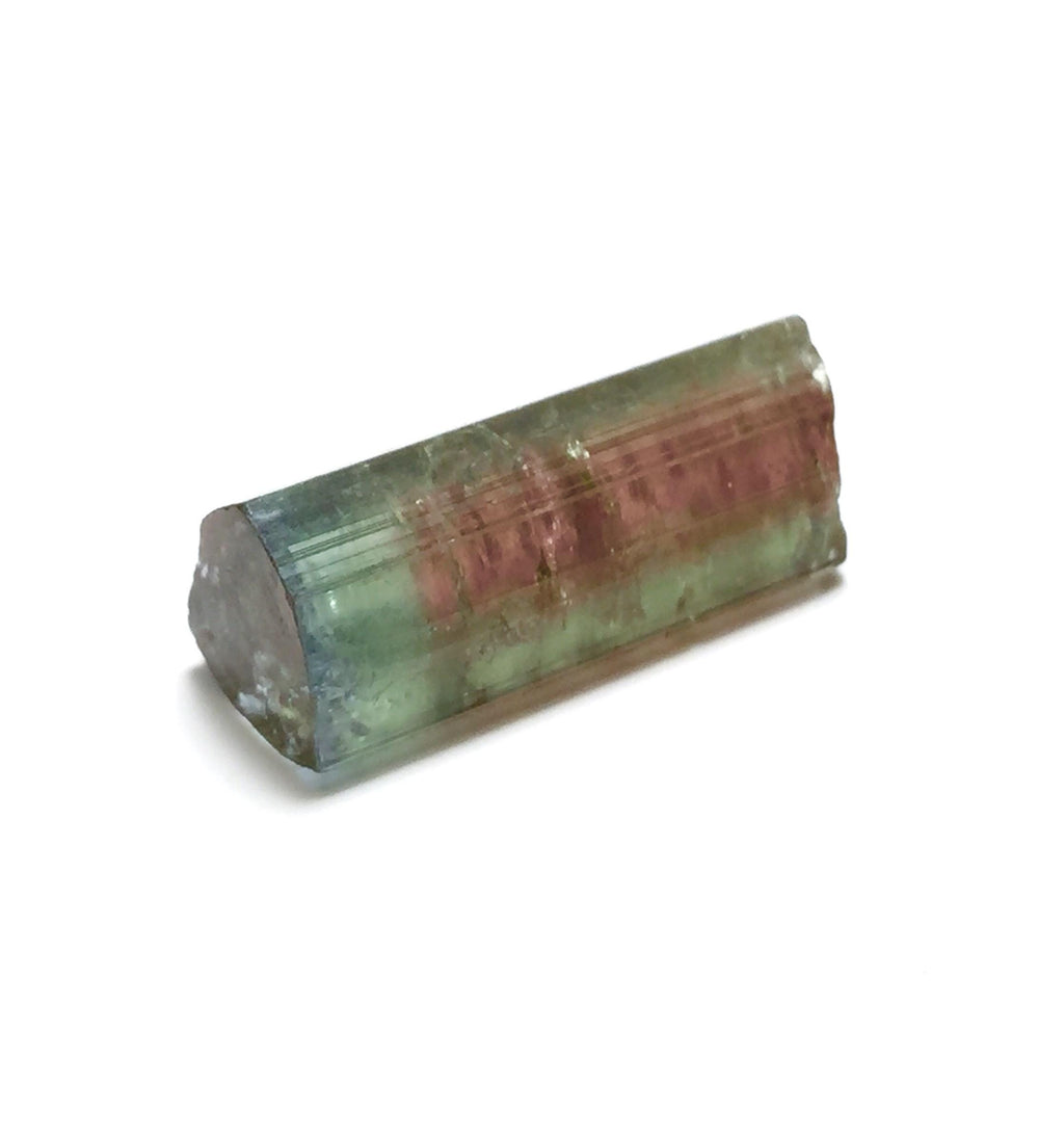 Bicolor Tourmaline Crystal: Raw Afghan Gemstone, 11.8 Carat