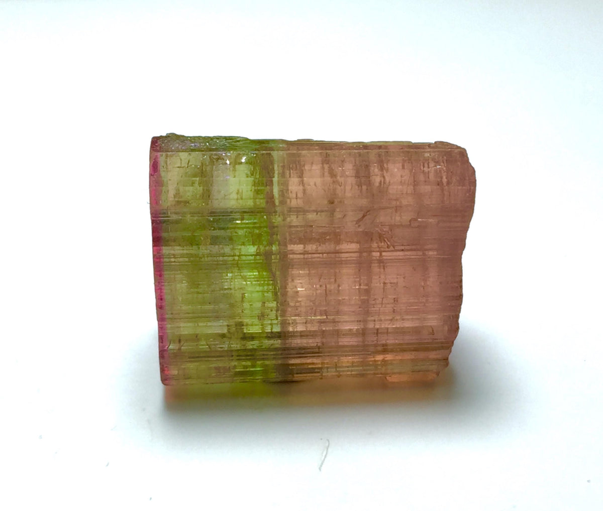 Tri Colour Tourmaline Crystal