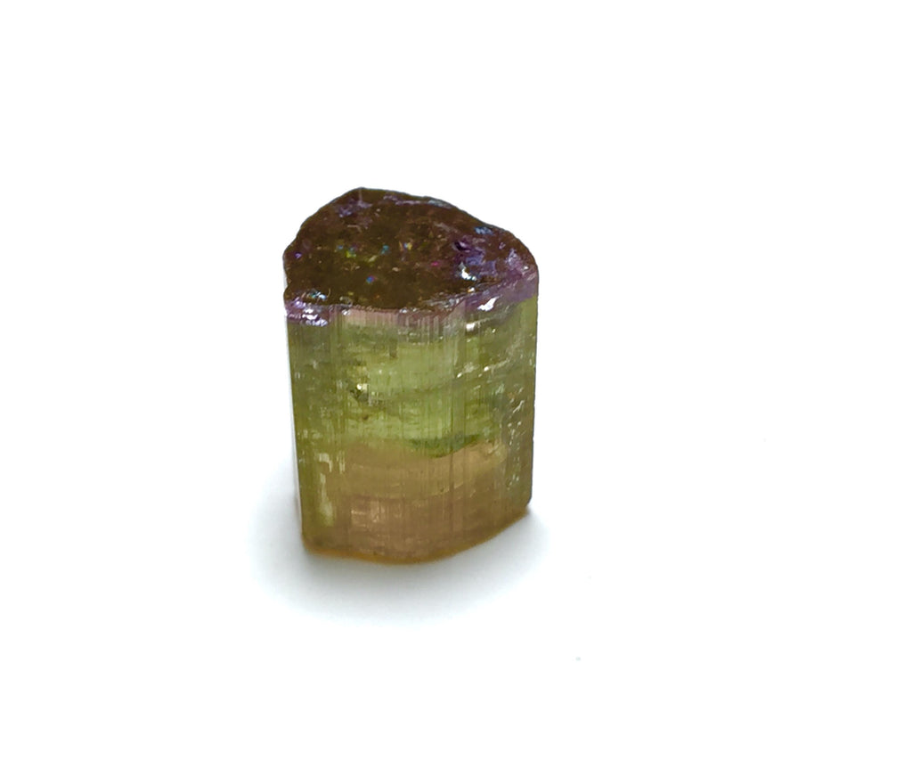 Hot Pink Cap Tourmailine Crystal