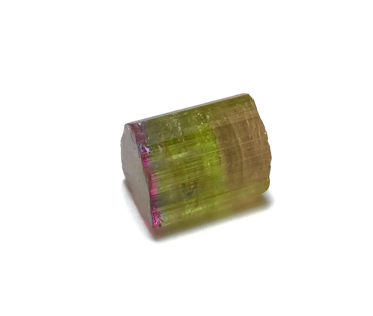 Hot Pink Cap Tourmailine Crystal