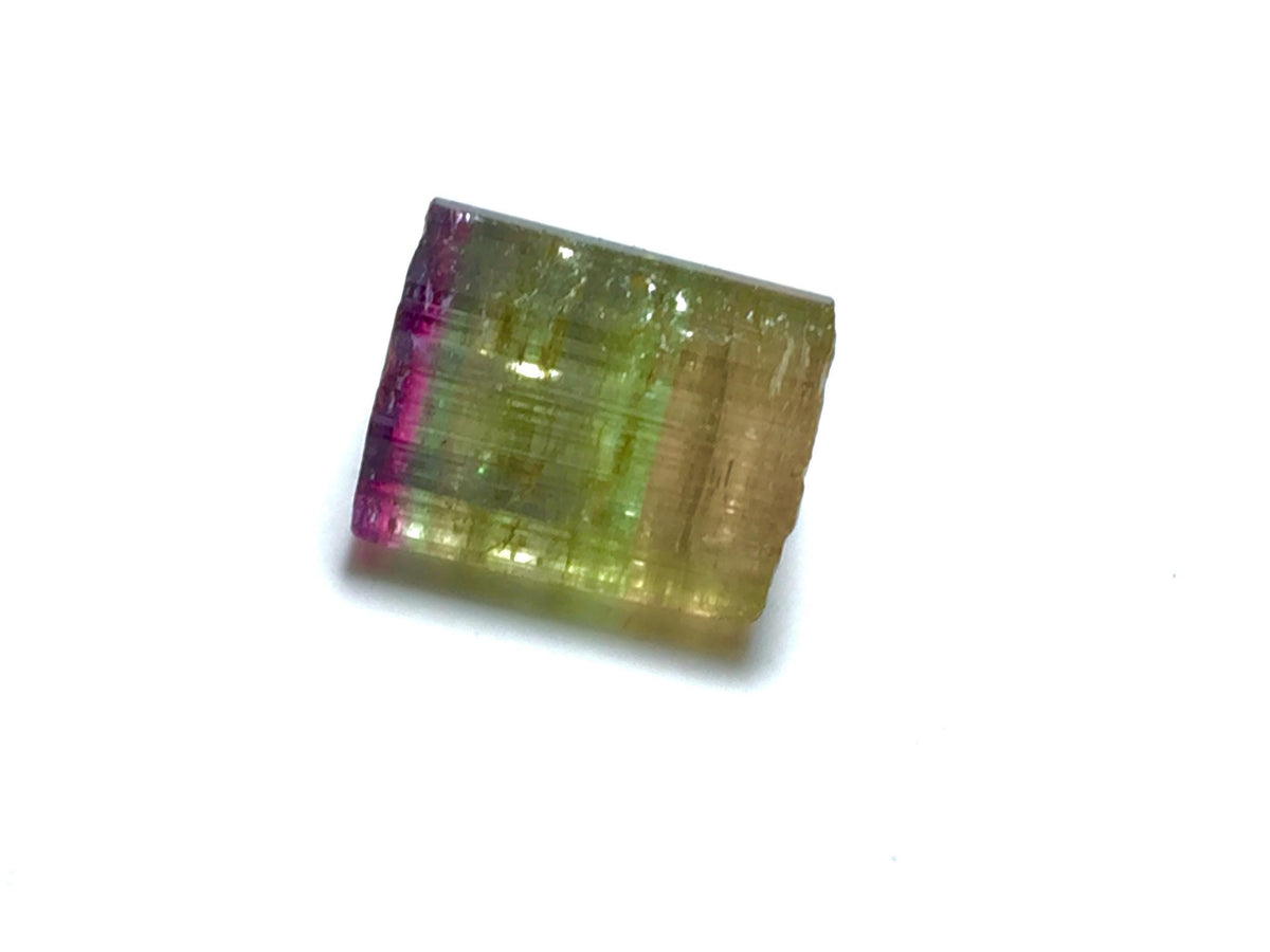 Hot Pink Cap Tourmailine Crystal