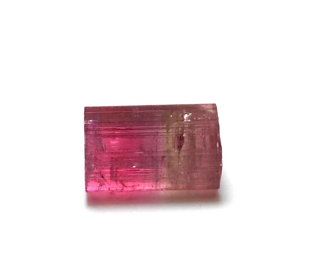 Hot Pink Cap Tourmailine Crystal
