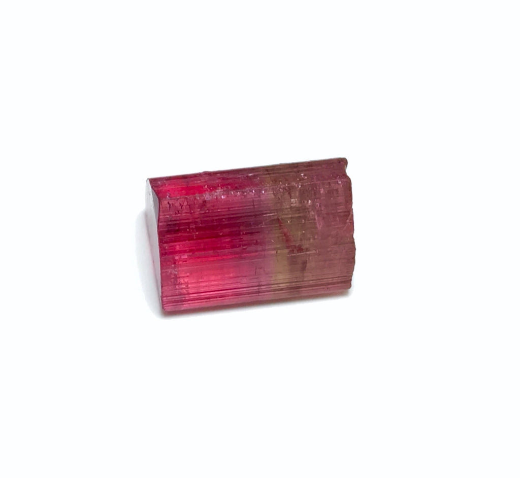 Hot Pink Cap Tourmailine Crystal