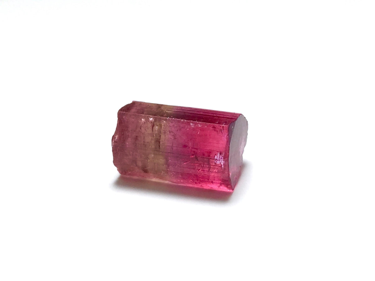 Hot Pink Cap Tourmailine Crystal