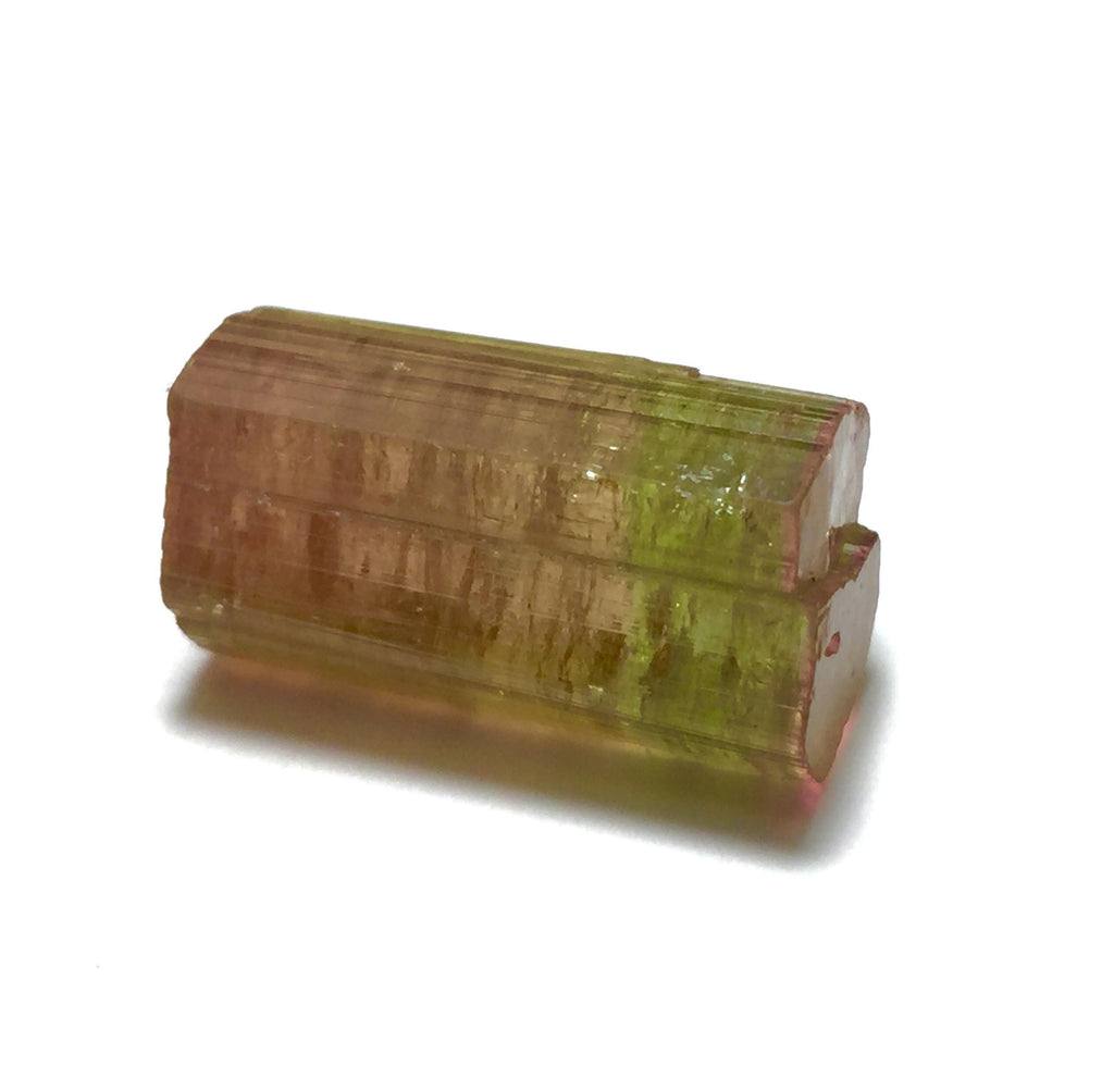 Purple Cap Tri Color Terminated Tourmaline Crystal