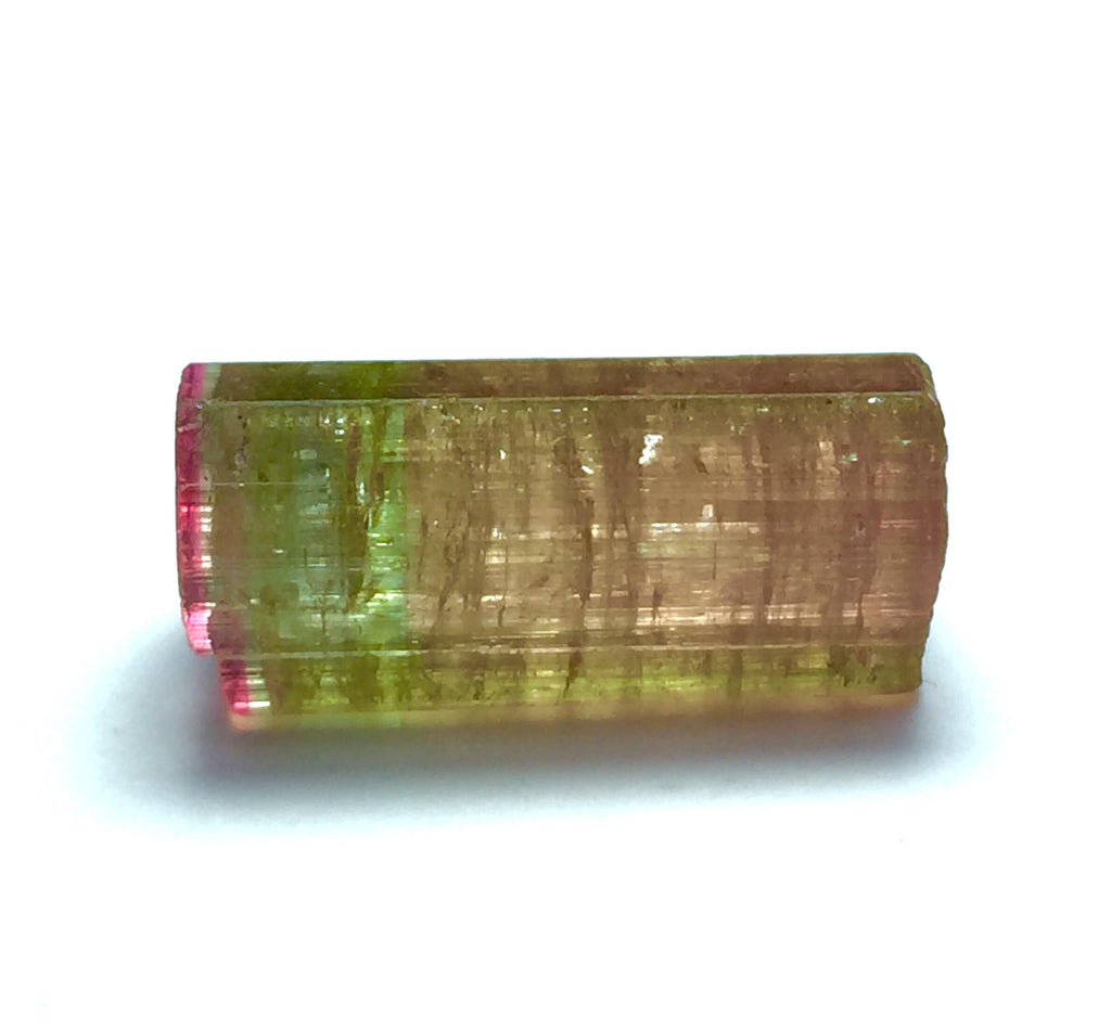 Purple Cap Tri Color Terminated Tourmaline Crystal