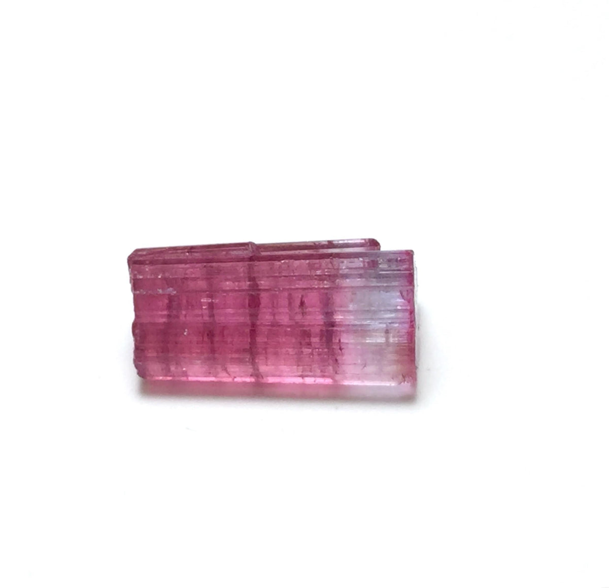 Purple Cap Bi Color Terminated Tourmaline Crystal