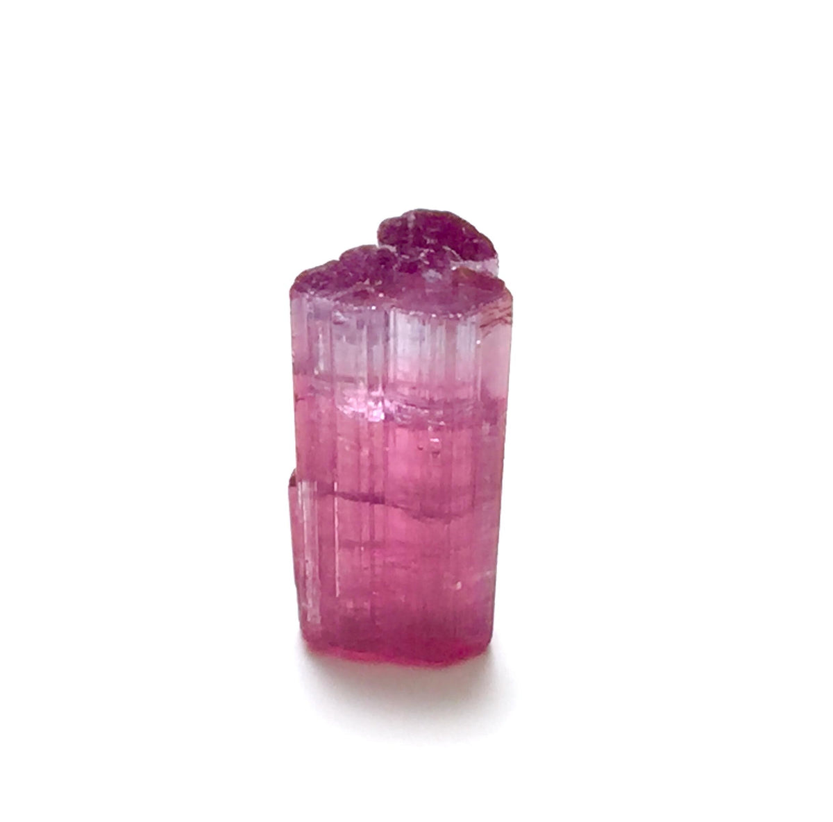 Purple Cap Bi Color Terminated Tourmaline Crystal