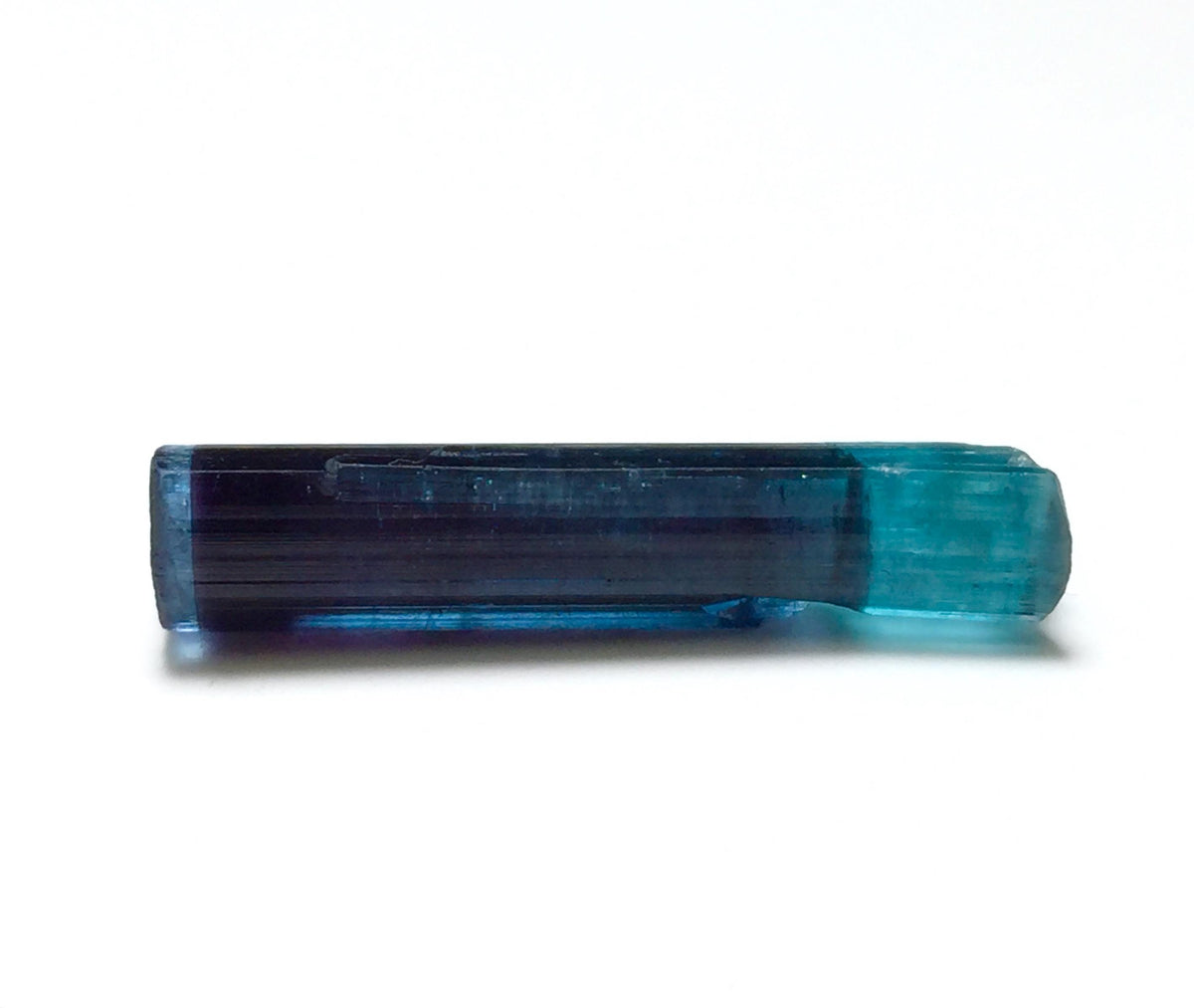 Ink Blue Terminated Tourmaline Crystal