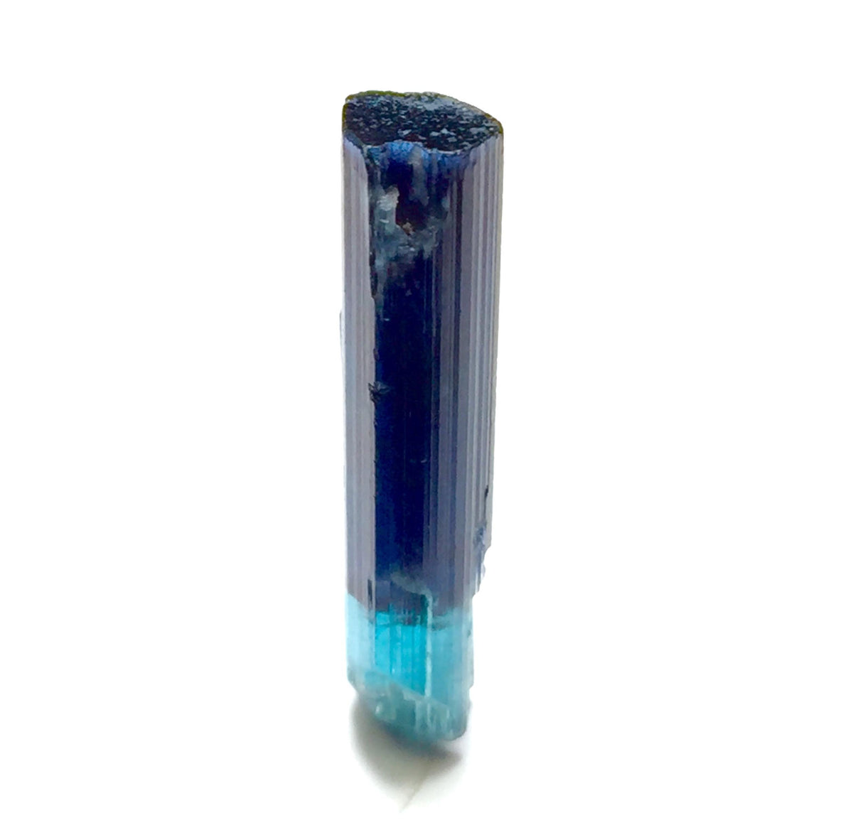 Ink Blue Terminated Tourmaline Crystal
