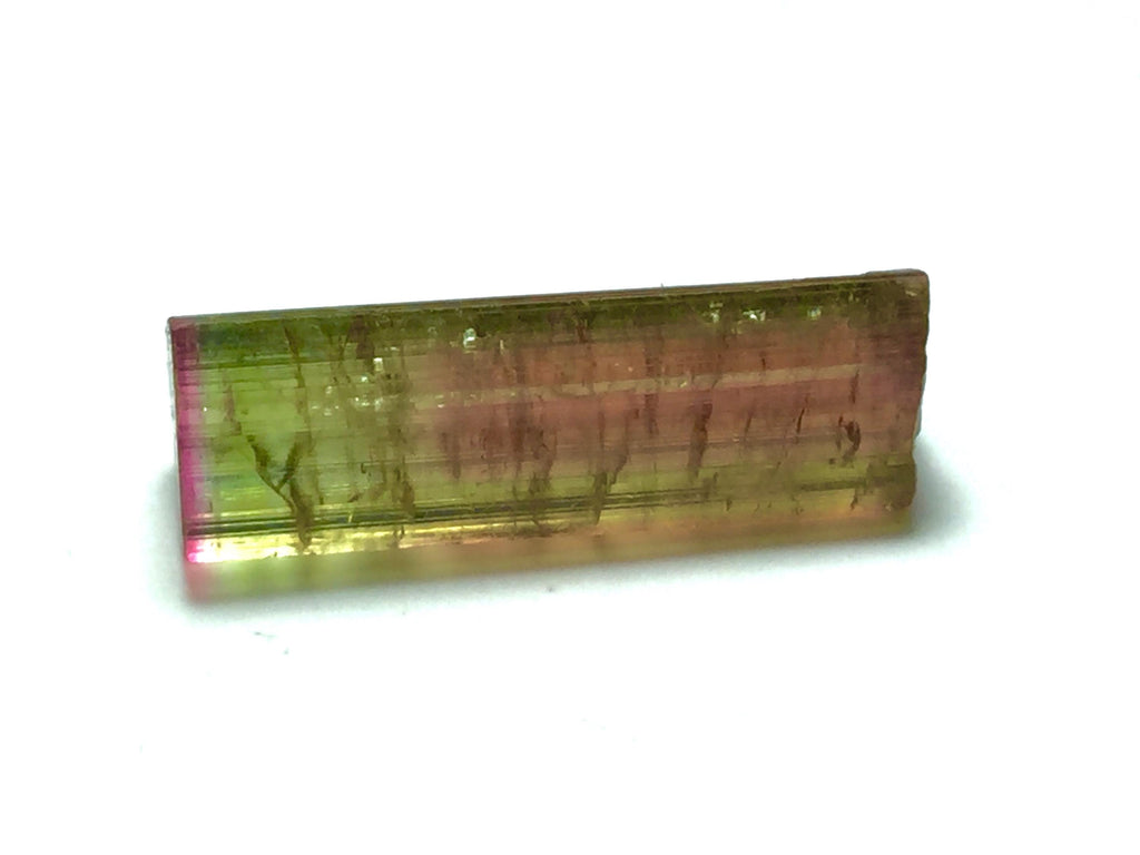 Purple Cap Tri Color Terminated Tourmaline Crystal