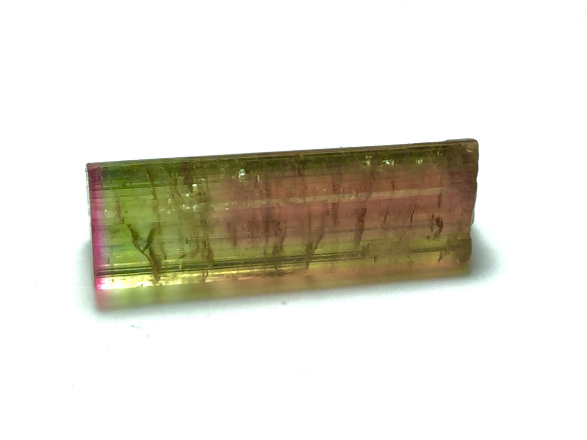 Purple Cap Tri Color Terminated Tourmaline Crystal