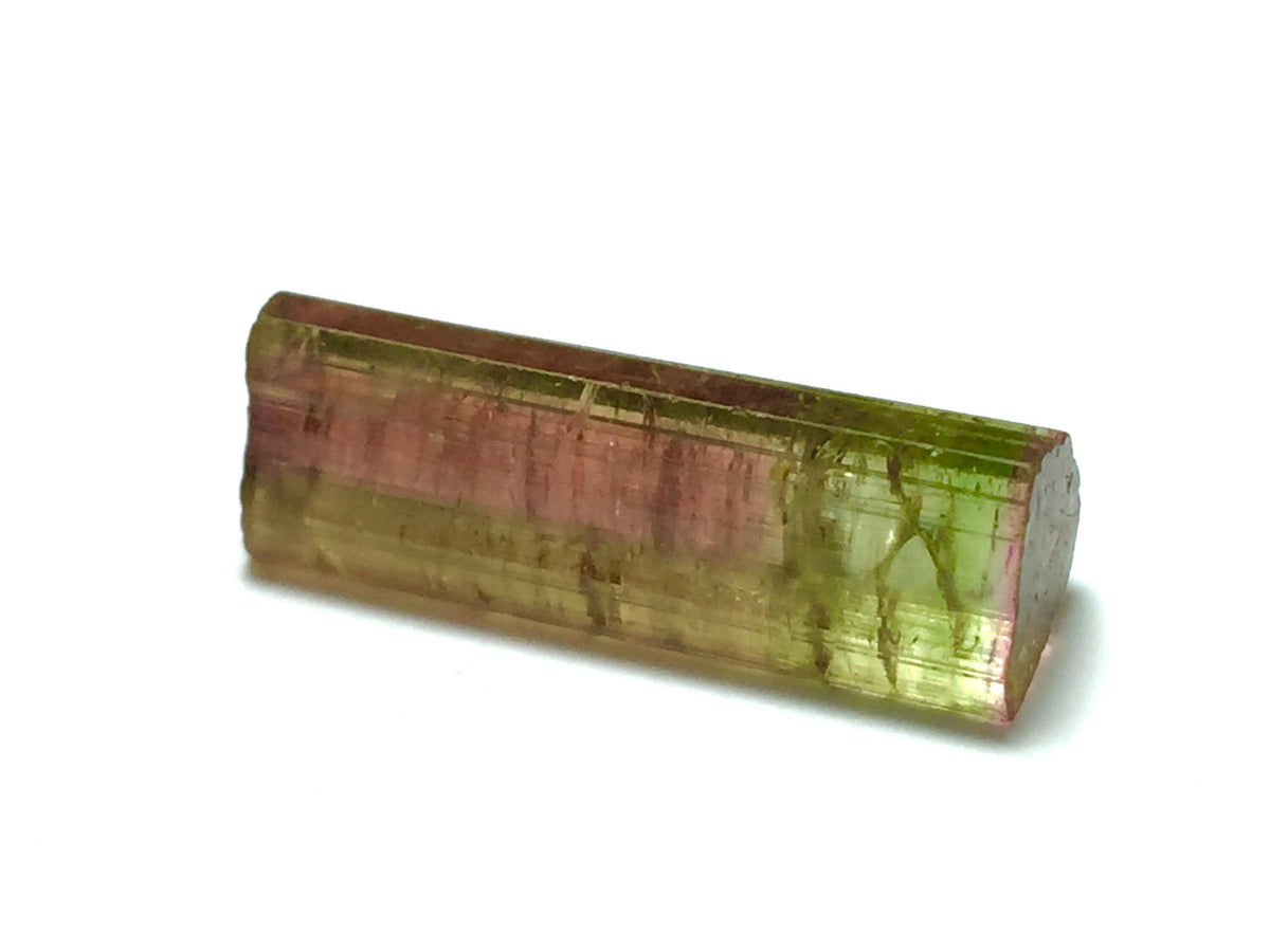 Purple Cap Tri Color Terminated Tourmaline Crystal