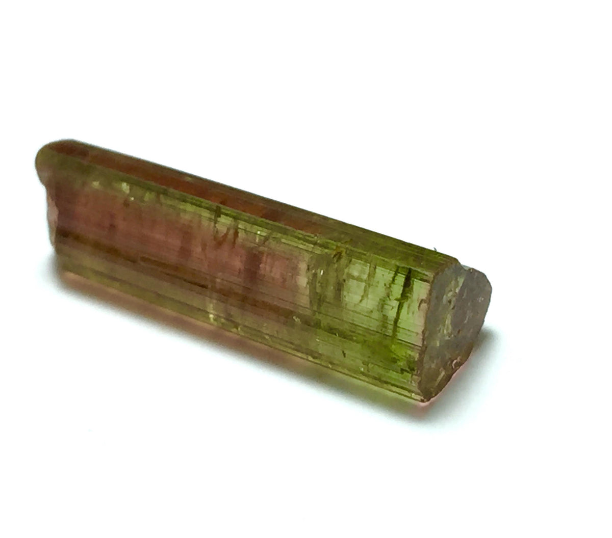 Purple Cap Tri Color Terminated Tourmaline Crystal