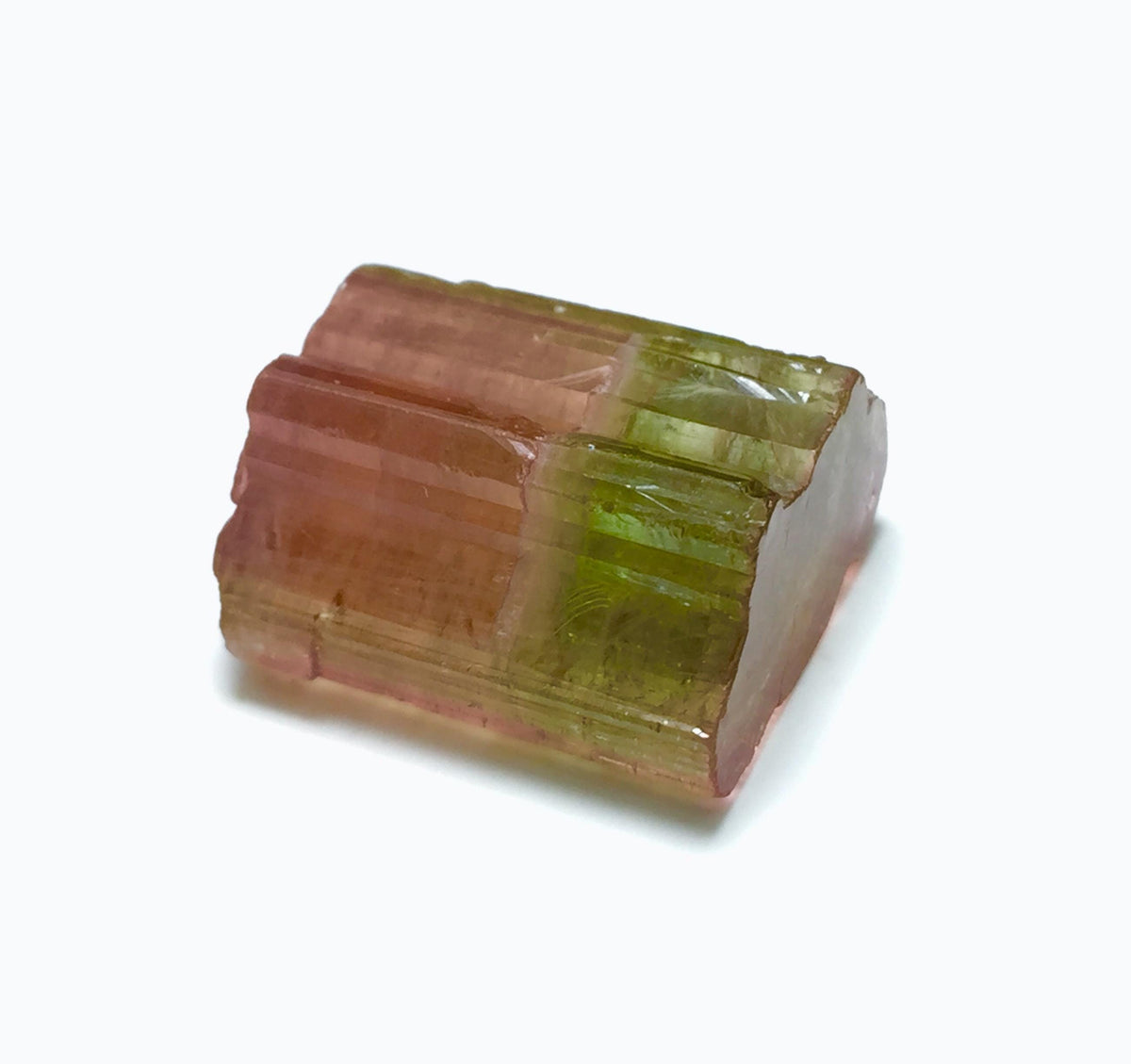 Tri Colour Tourmaline Crystal