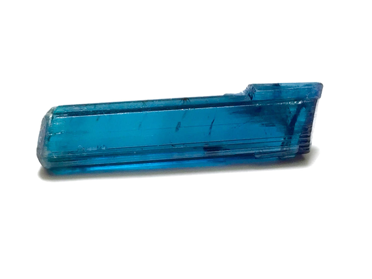 Ink Blue Terminated Tourmaline Crystal