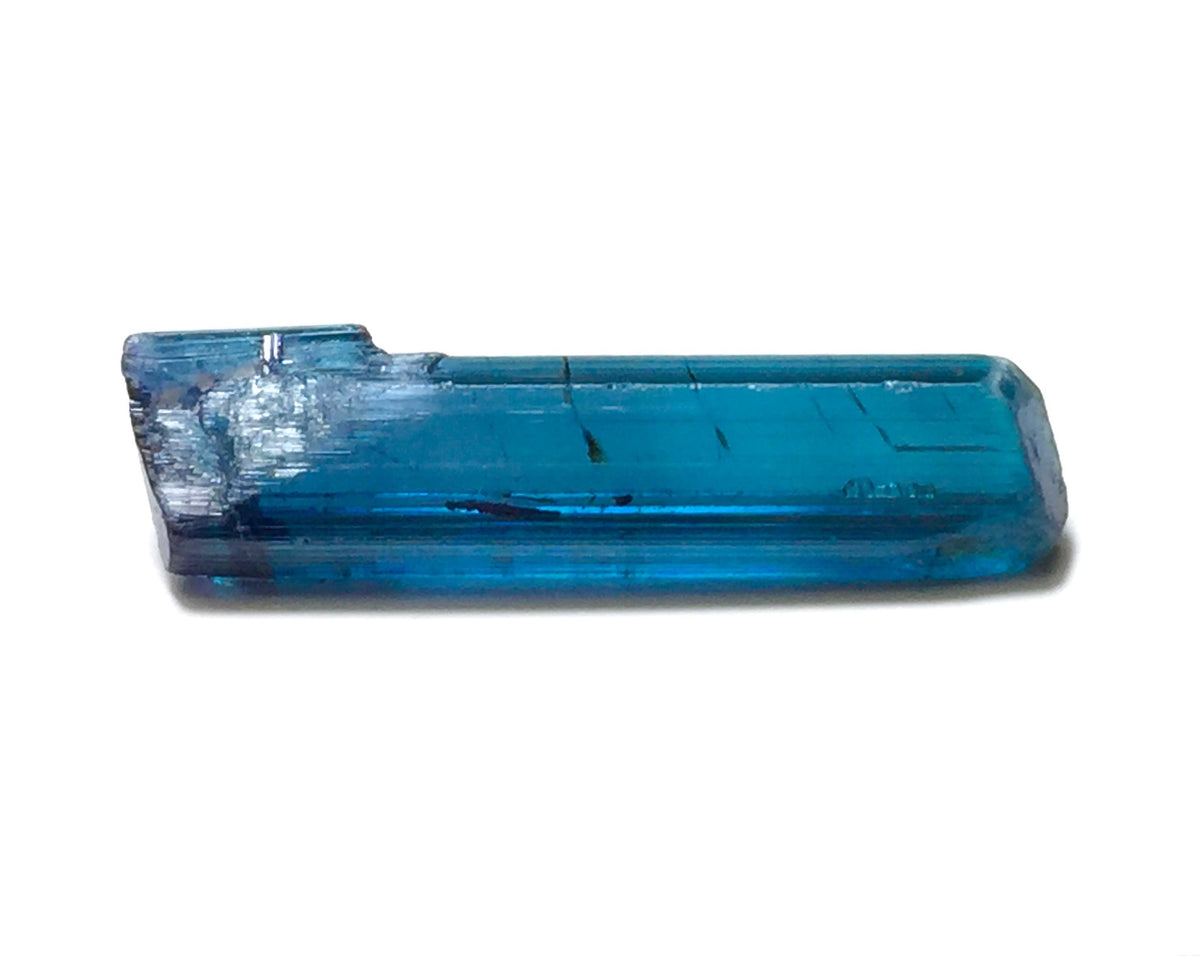 Ink Blue Terminated Tourmaline Crystal