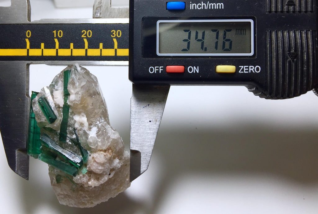 Natural Blue Indicolite Tourmaline Cluster with Qurtaz