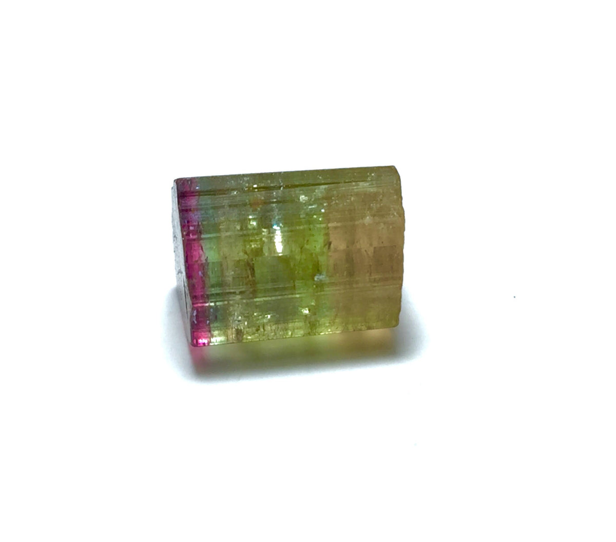 Hot Pink Cap Tourmailine Crystal